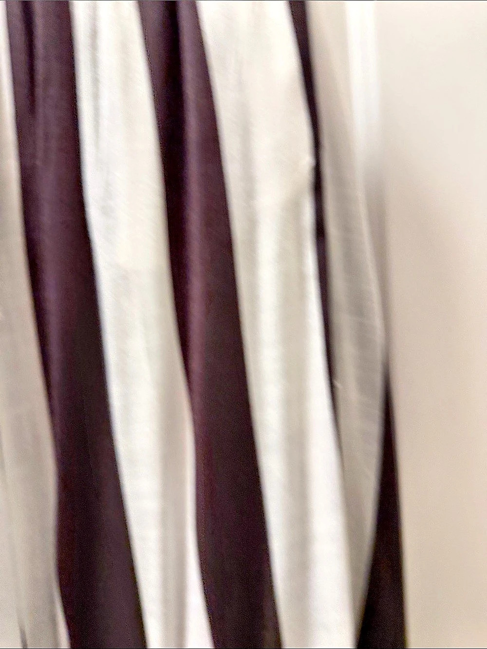 True Destinations Brown & White Striped Wide Leg Set NWT - Picture 5 of 6